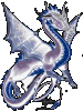 Silver-Blue Dragon